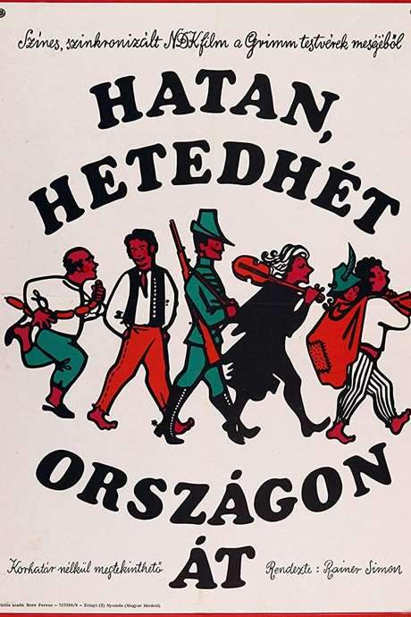 Sechse kommen durch die Welt